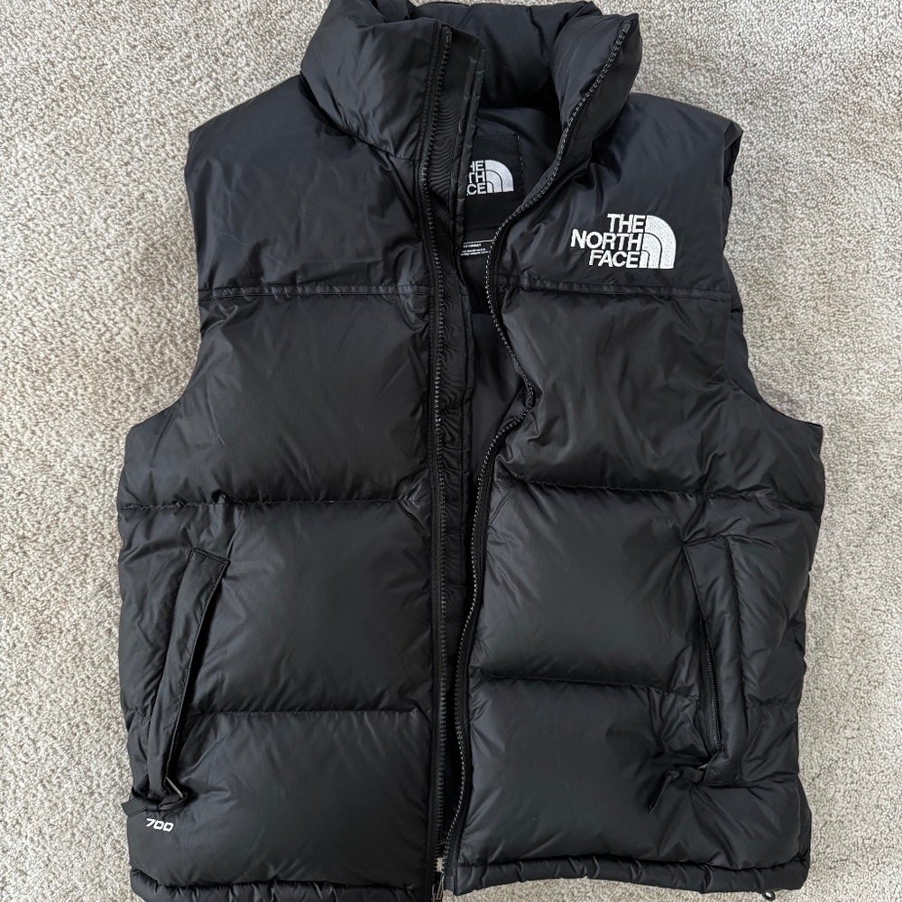 North Face Nuptse Puffer Vest - Men’s Small Black